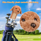 Golf Covers Doodle Headcovers, Labradoodle/Golden Doodle Dog Golf Club Head Covers, Adorable & Soft Golf Club Protector