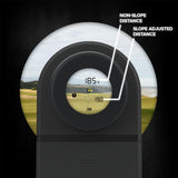 NX7 Golf Rangefinder with Slope, Laser Golf Range Finder, 600 Yard Range, Flag Lock with Pulse Vibration, 6X Magnification, Case, the Perfect Range Finder Golfing Accessory