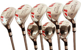 Senior Women'S Golf Clubs All Ladies Idrive Hybrid Set Includes: #3, 4, 5, 6, 7, 8, 9, PW. Lady L Flex Right Handed Utility Clubs with Premium Ladies Arthritic Grip. 60+ Years Old