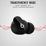 Studio Buds - True Wireless Noise Cancelling Earbuds - Compatible with Apple & Android, Built-In Microphone, IPX4 Rating, Sweat Resistant Earphones, Class 1 Bluetooth Headphones - Black