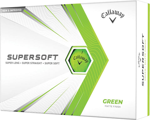 2021 Supersoft Golf Balls 12B PK